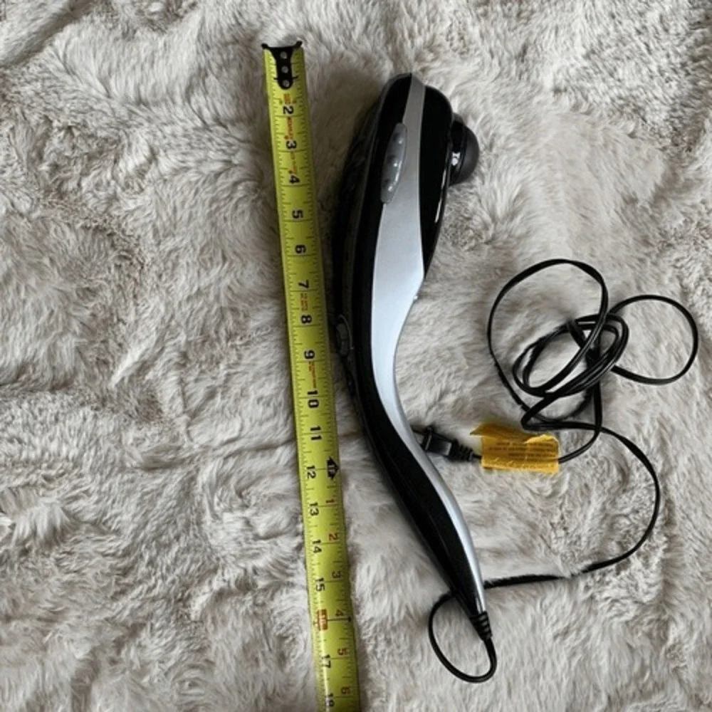 Homedics Heated Adjustable Massager HHP-340H-2 Compact Percussion‎ Handheld